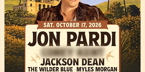 Boots In The Park: Jon Pardi  Jackson Dean & The Wilder Blue