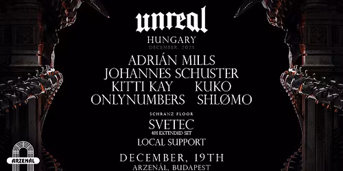 Unreal @Arzen\u00e1l Budapest
