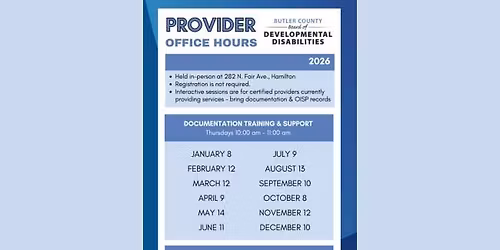Provider Office Hours