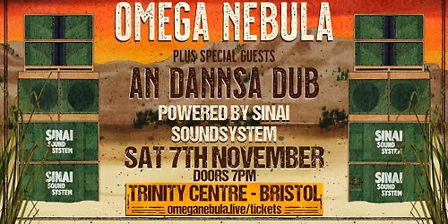 OMEGA NEBULA Live @ Trinity Centre, Bristol 07\/11\/26