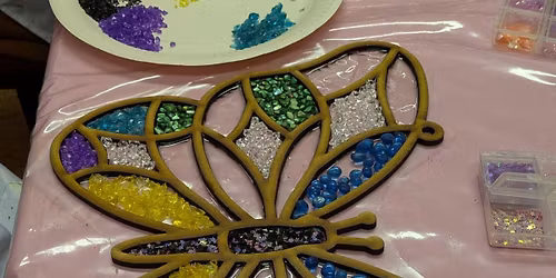 Resin 'Stained Glass' Hangers