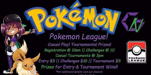 Pokemon TCG\/VCG League Play & Challenge!