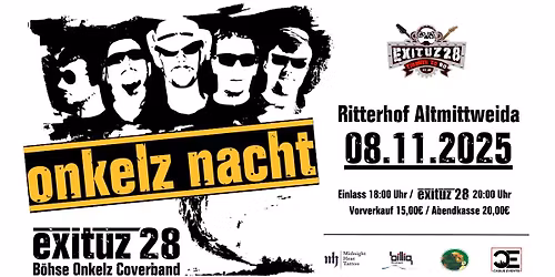 Onkelz Nacht Altmittweida - Jahresabschlusskonzert im Ritterhof