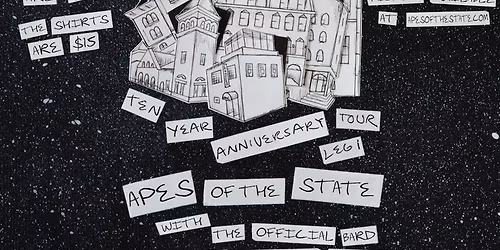 Apes Of The State This City Isn\u2019t Big Enough Ten Year Anniversary at Will\u2019s Pub - Orlando, FL
