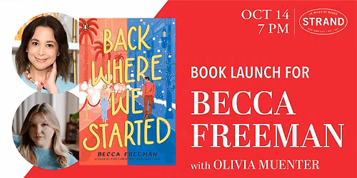 SOLD OUT - Becca Freeman + Olivia Muenter: Back Where We Started