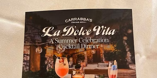 Carrabba's La Dolce Vita Cocktail Dinner