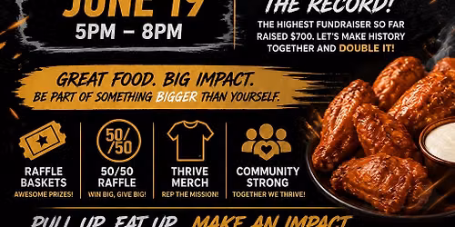 Eat Wings. Change Lives