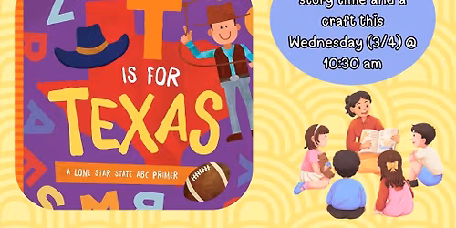 Wednesday Story Time w\/ Crissi