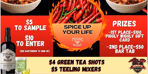 Annual Chili Cookoff!~  Get entered!~