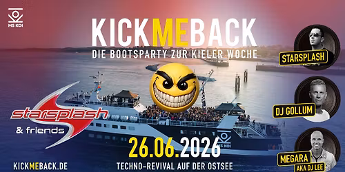 KICK ME BACK auf der Ostsee \/ Kieler Woche Special 