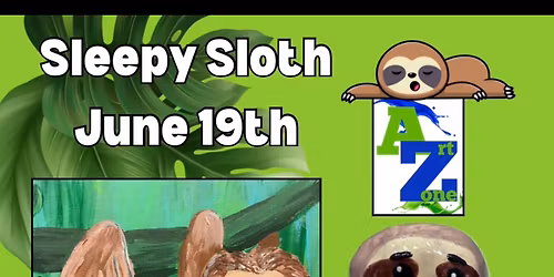 Summer Art Camp: Sleepy Sloth