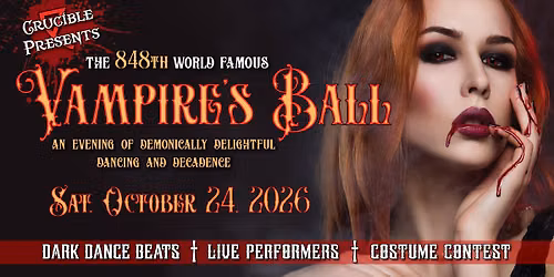 848th Annual Vampire's Ball!