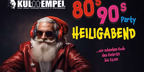 80s\/90s Party Heiligabend