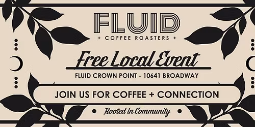 BLIND DATE WITH A BOOK at FLUID Coffee Roasters | Crown Point