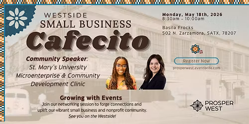 Westside Small Business Cafecito - May