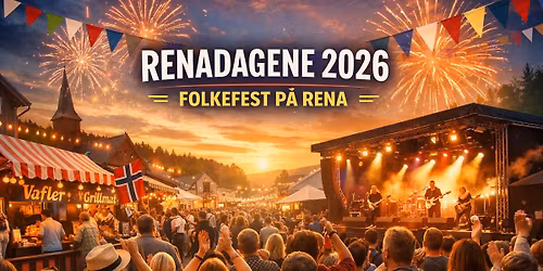 Renadagene 2026 \u2013 Folkefest p\u00e5 Rena