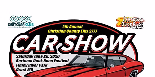 Elks Car Show at the Sertoma Duck Race Festival 