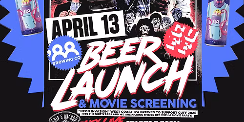 THEY LIVE - Movie Night & \u201888 CUFF Beer Launch\ud83c\udf7b\ud83d\udcfd\ufe0f 