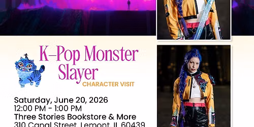 Character Visit:  K-Pop Monster Slayer