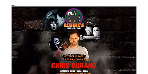 Meet & Greet Chris Durand