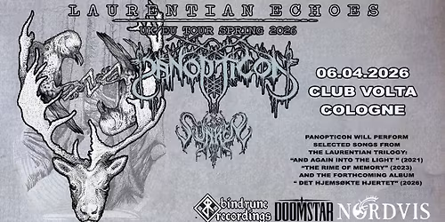 Panopticon, Sunken - Club Volta K\u00f6ln