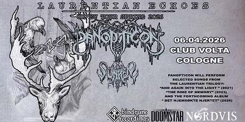 Panopticon, Sunken - Club Volta K\u00f6ln