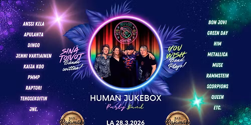 HUMAN JUKEBOX @ Rajam\u00e4ki Club, Nurmij\u00e4rvi