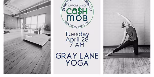 April Support Local Cash Mob 