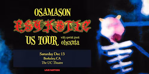 OsamaSon - Psykotic Tour 2025
