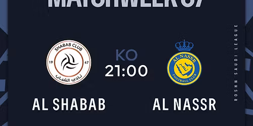 Al-Nassr FC vs Al-Shabab Tickets