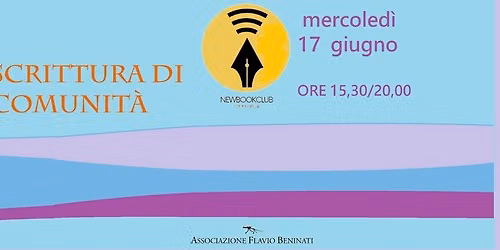  Laboratorio di Scrittura di Comunit\u00e0 in collaborazione con Newbookclub community lab APS