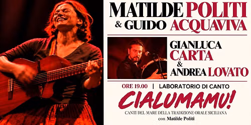 Matilde Politi e Guido Acquaviva in concerto 