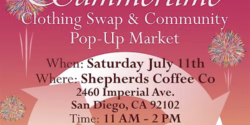Summertime Clothing Swap & Community Pop-Up
