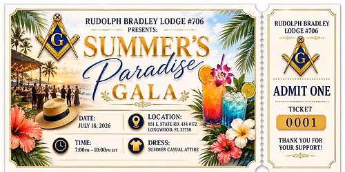 Summer\u2019s Paradise Gala