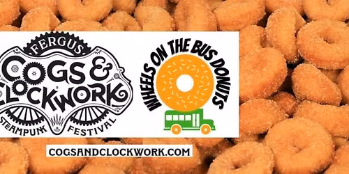 Wheels on the Bus Donuts @ Clogs and Clockwork Steampunk Festival