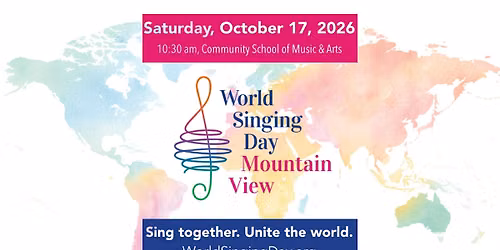 World Singing Day @ CSMA - A Global Sing-A-Long