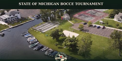 State of Michigan Bocce Tournament Hosted by Sylvan Lake