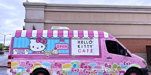 Hello Kitty Cafe Truck West - Stockton Appearance