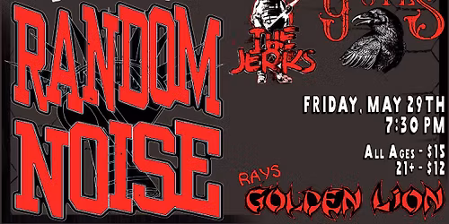 PUNK SHOW!! - Celebrating 25 years of RANDOM NOISE!  w\/ The Jerks and Yotes