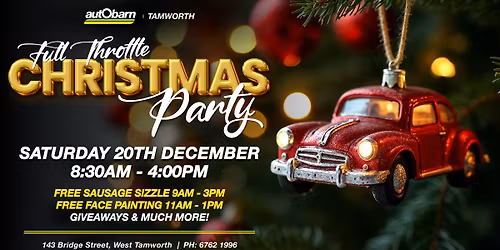 Autobarn Tamworth's Full Throttle Christmas Party \ud83c\udf84\ud83c\udf89
