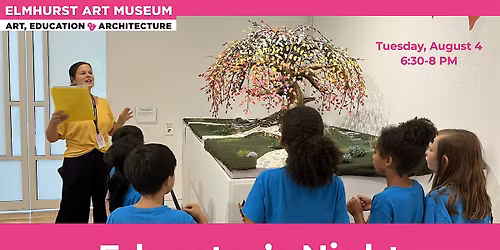 Educators Night at the Elmhurst Art Museum