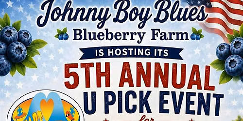 Johnny Boy Blues Blueberry Farm 5th Annual U Pick Event- Heart of Surfing