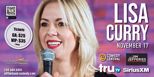 Comedian Lisa Curry Live in Naples, Florida!