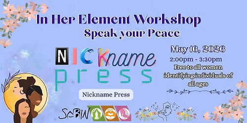 Speak Your Peace w\/ Nickname Press