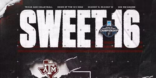 Texas A&M Volleyball Watch Party - Sweet 16