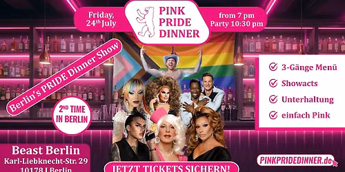 PINK PRIDE DINNER 