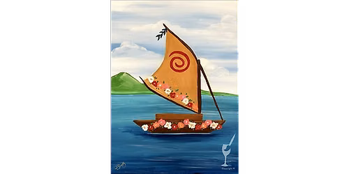 Moana - Paint and Sip in Houston | Classpop!\u2122