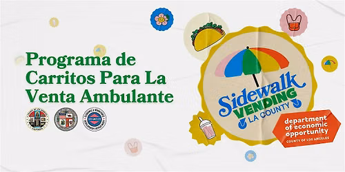 NUEVO Programa de Carritos para la Venta Ambulante - Taller y asistencia