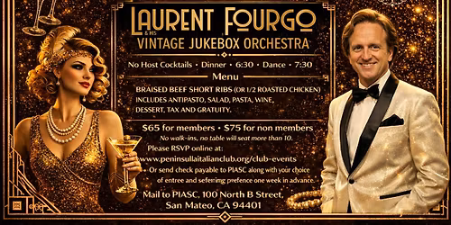 Great Gatsby Theme Dinner Dance in San Mateo