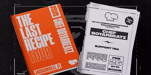 Electronic Thursdays: Chef Boyarbeatz - The Last Recipe Tour | 2.26.25